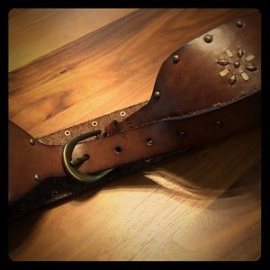 Abercrombie leather belt